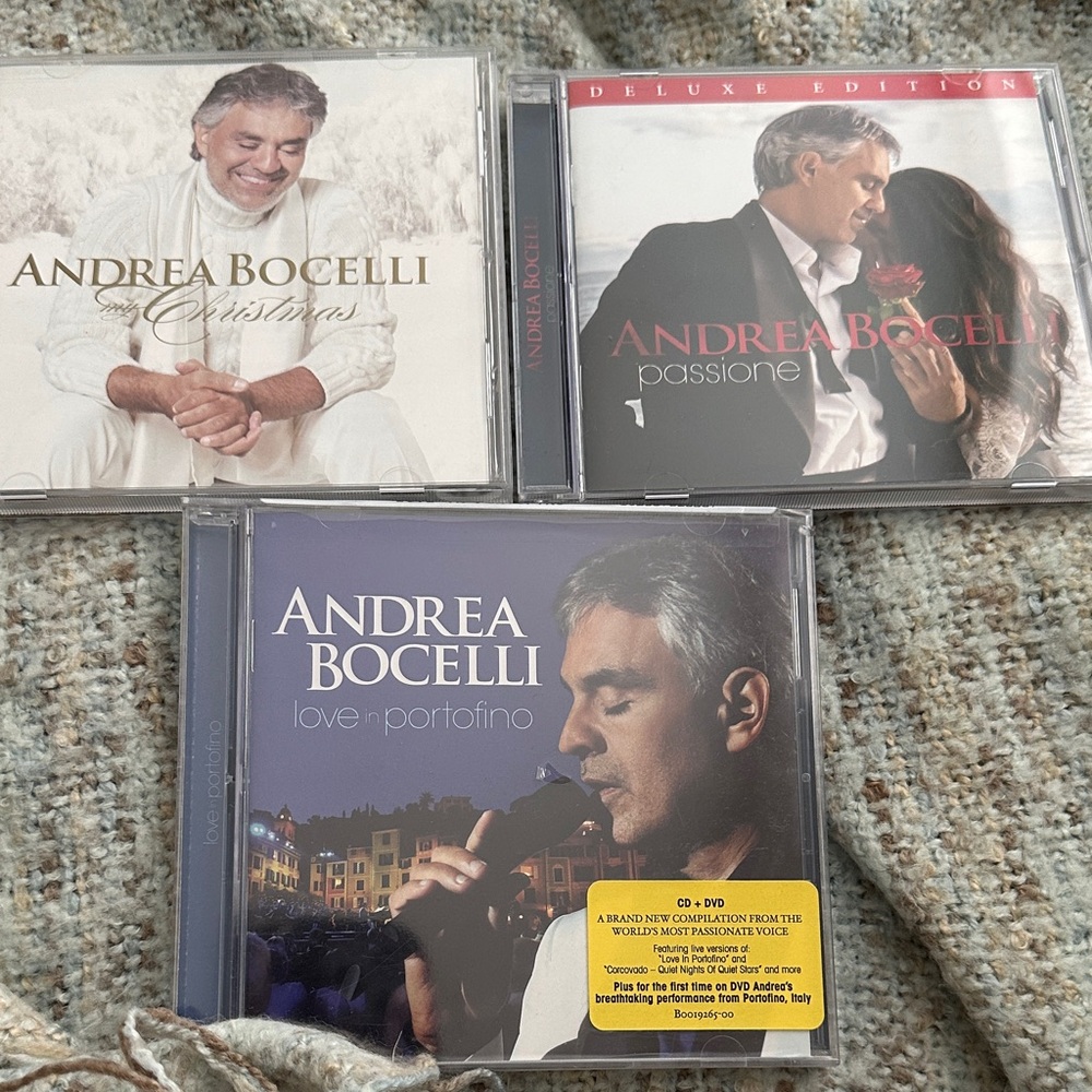Andrea Bocelli CD Collection